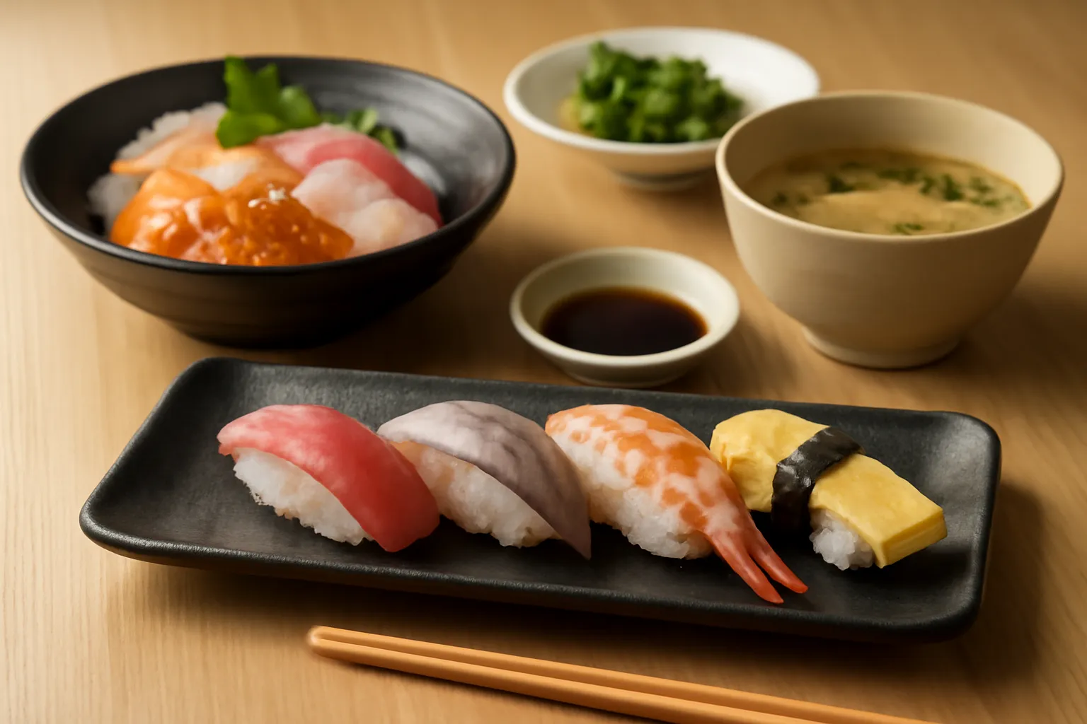 朝食として出る寿司