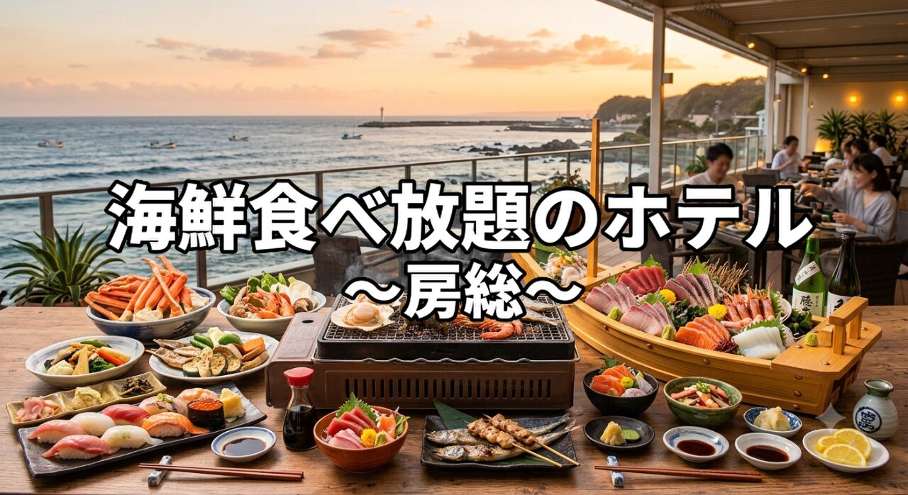 房総の海鮮食べ放題のホテル