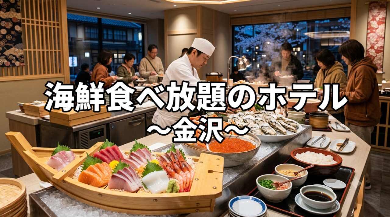 金沢の海鮮食べ放題のホテル