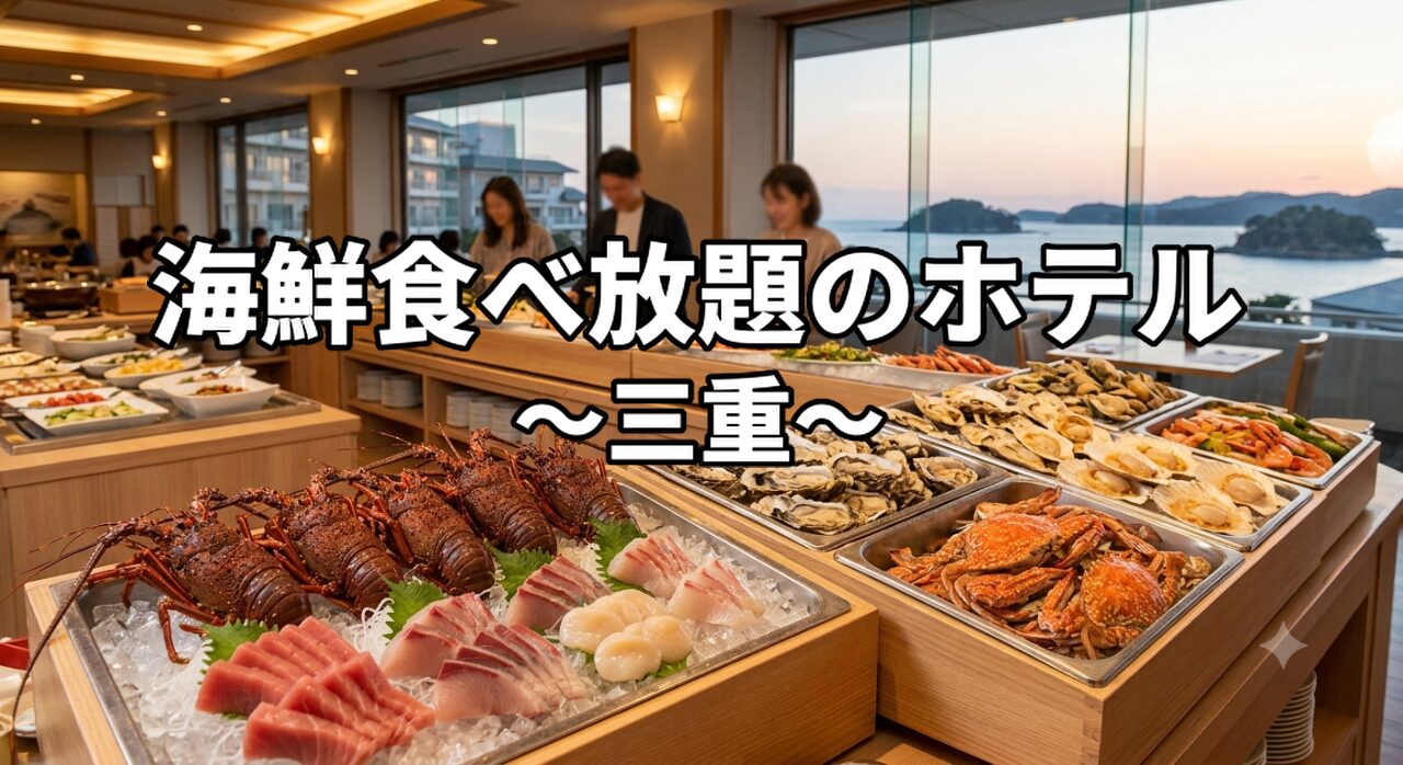 三重で海鮮食べ放題のホテル
