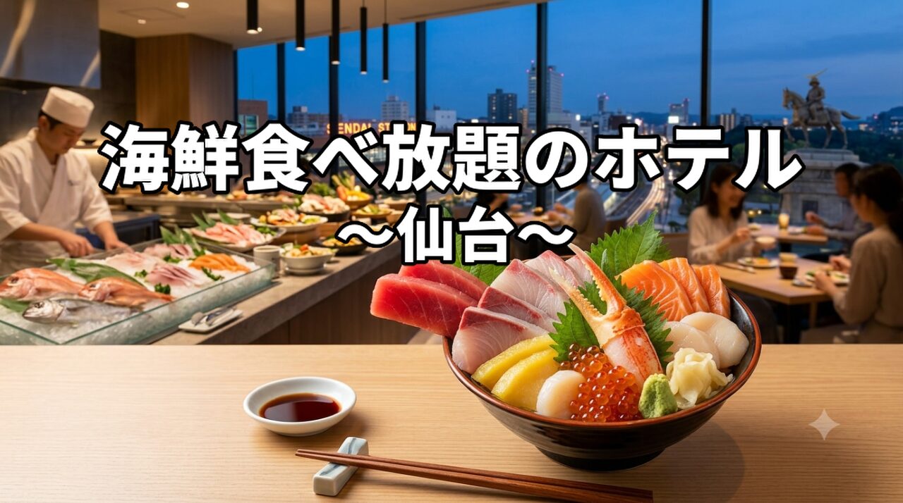 仙台で海鮮食べ放題のホテル