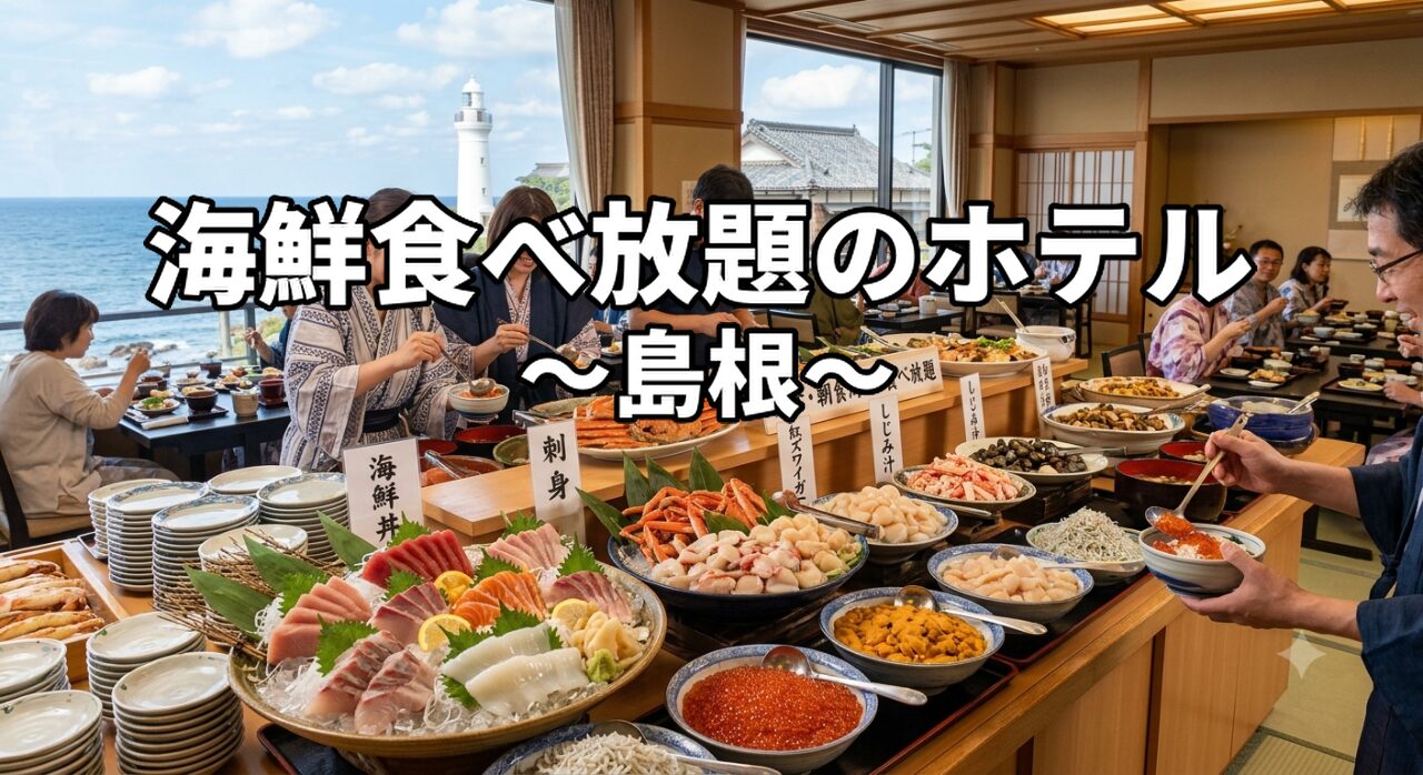 島根の海鮮食べ放題のホテル